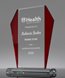 Picture of Newbury Red Starfire Glass Award