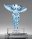 Picture of Caduceus Acrylic Trophy