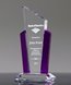 Picture of Acclaim Purple Acrylic Award