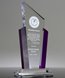 Picture of Acclaim Purple Acrylic Award