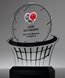 Picture of Acrylic Basketball Trophy Full Color Imprint