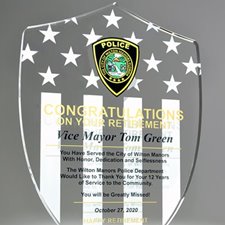 Picture for category Police Acrylic Trophies