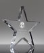 Picture of Flat Star Crystal Paperweight