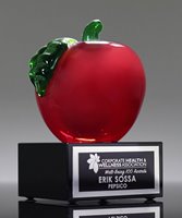 Picture of Achievement Crystal Apple Award