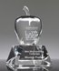 Picture of Clear Crystal Apple Award