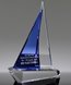 Picture of Azure Breeze Crystal Sailboat Award