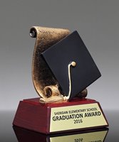 Picture of Graduation Cap & Diploma Award