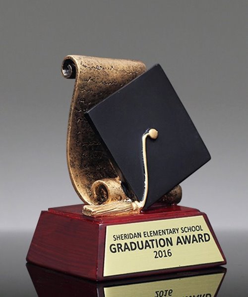 Picture of Graduation Cap & Diploma Award