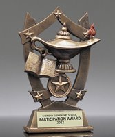 Picture of Star Shield Scholastic Trophy