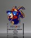 Picture of The GOAT Acrylic Paperweight Trophy