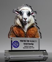 Picture of You're The GOAT Acrylic Award