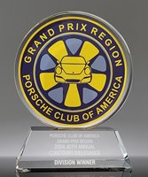 Picture of Custom Porsche Club Crystal Award