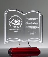 Picture of Acrylic Book Trophy