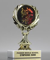 Picture of Wreath Holographic Music Trophy