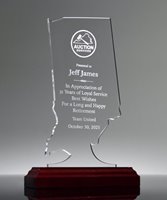 Picture of State of Indiana Acrylic Award