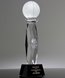 Picture of Basketball Obelisk Trophy - Sandblasted & Paint Filled