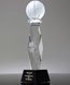 Picture of Basketball Obelisk Trophy - Sandblasted & Paint Filled