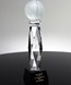 Picture of Basketball Obelisk Trophy - Sandblasted & Paint Filled