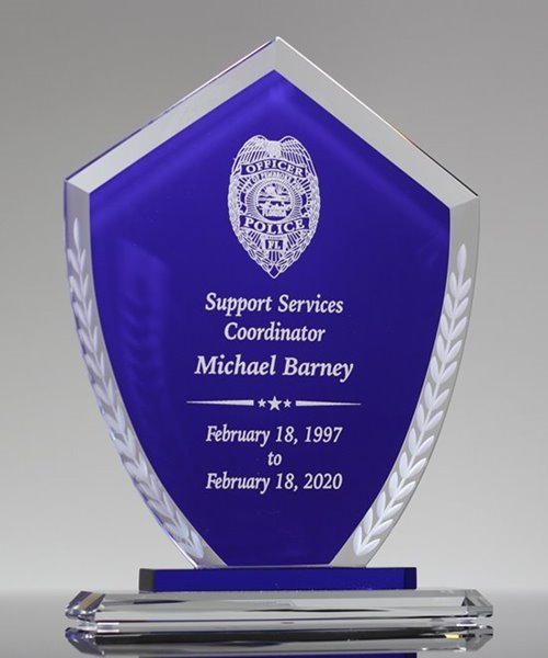 Picture of Glass Shield Trophy