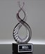 Picture of Divine Infinity Helix Art Glass Trophy