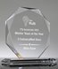 Picture of Starfire Crystal Octagon Trophy