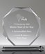 Picture of Starfire Crystal Octagon Trophy