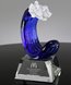 Picture of Blue Wave Art Glass Award