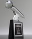 Picture of Crystal Microphone Trophy - Voice of Achievement Award