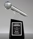 Picture of Crystal Microphone Trophy - Voice of Achievement Award