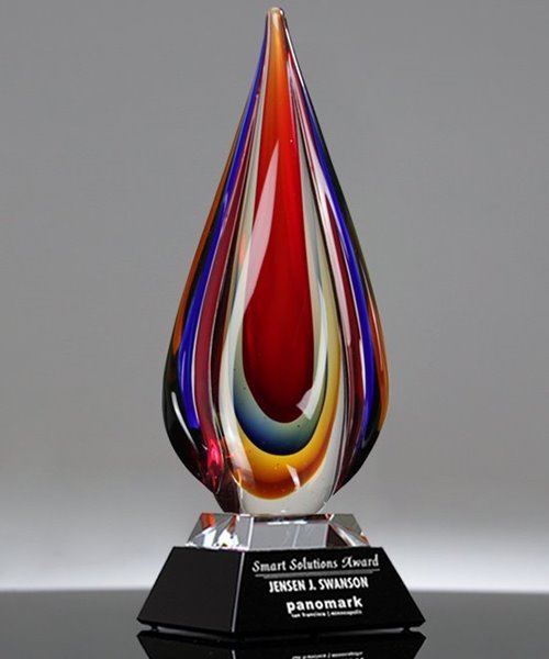 Picture of Sunset Reflections Art Glass Award