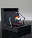 Picture of Pentagon Crystal Paperweight Full Color