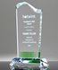 Picture of Green Gem Crystal Wave Award
