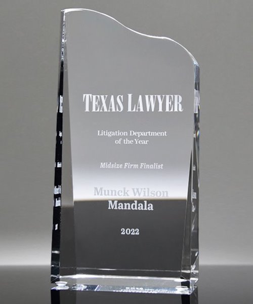 Picture of Cascada Crystal Wave Award