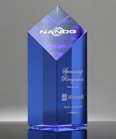 Picture of Blue Crystal Prism Tower