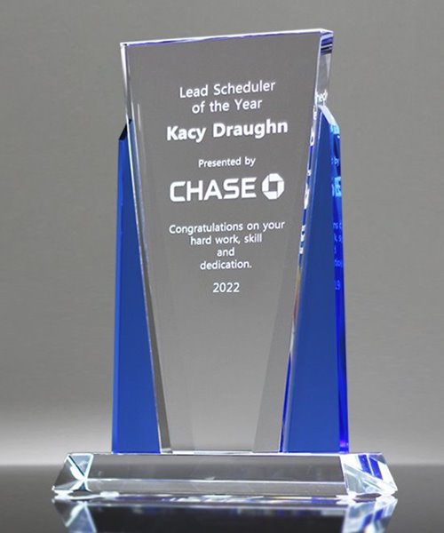 Picture of Clear Distinction Crystal Award