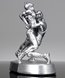 Picture of Wrestling Bear Hug Silver Trophy