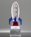 Picture of Crystal Rocket Launch Trophy