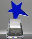 Picture of Meteor Blue Crystal Star Award