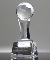 Picture of Empire Crystal Globe Award