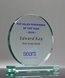 Picture of Classic Jade Glass Circle Trophy