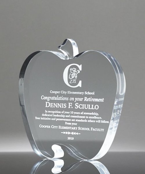 Picture of Teacher Appreciation Apple Award