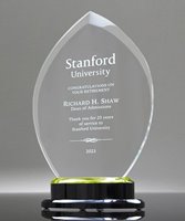 Picture of Service Flame Crystal Award