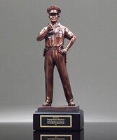 Picture of Policeman Award Sculpture
