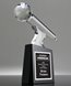 Picture of Crystal Microphone Trophy - Voice of Achievement Award