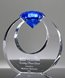 Picture of Diamond Ring Sapphire Crystal Award