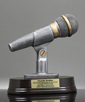 Picture of Silverstone Microphone Resin Trophy
