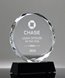 Picture of Round Crystal Award With Black Base