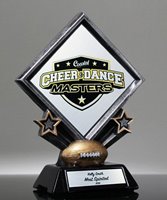 Picture of Diamond Football Star Plaque