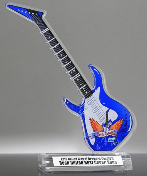 Picture of Acrylic Guitar Trophy