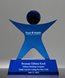 Picture of Custom Blue Crystal Starman Trophy